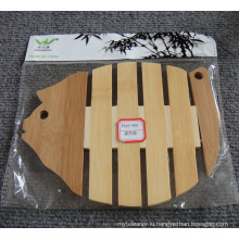 (BC-M1002) Natural Bamboo Heat Insulation Mat